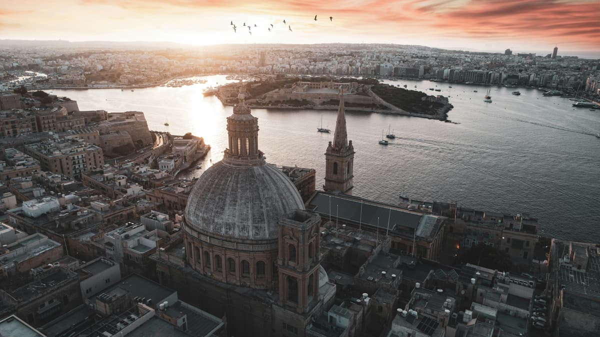 Malta scenic background 1